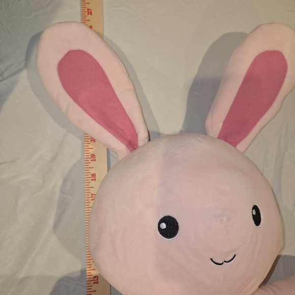 Pink Stuffed Bunny Plush Toy - Picture 7 of 7